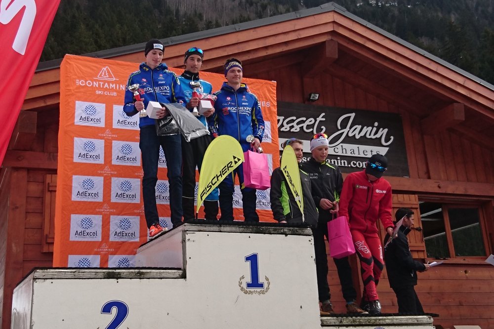 Grand-Prix des Contamines 2017 (podiums)
